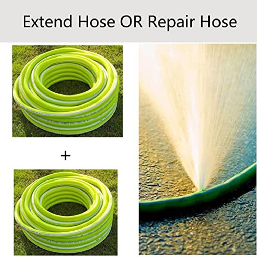 Wear resistant Hose Repair Connector 8pc Quick Coupling for 12mm Garden Hoses - Picture 11 of 18