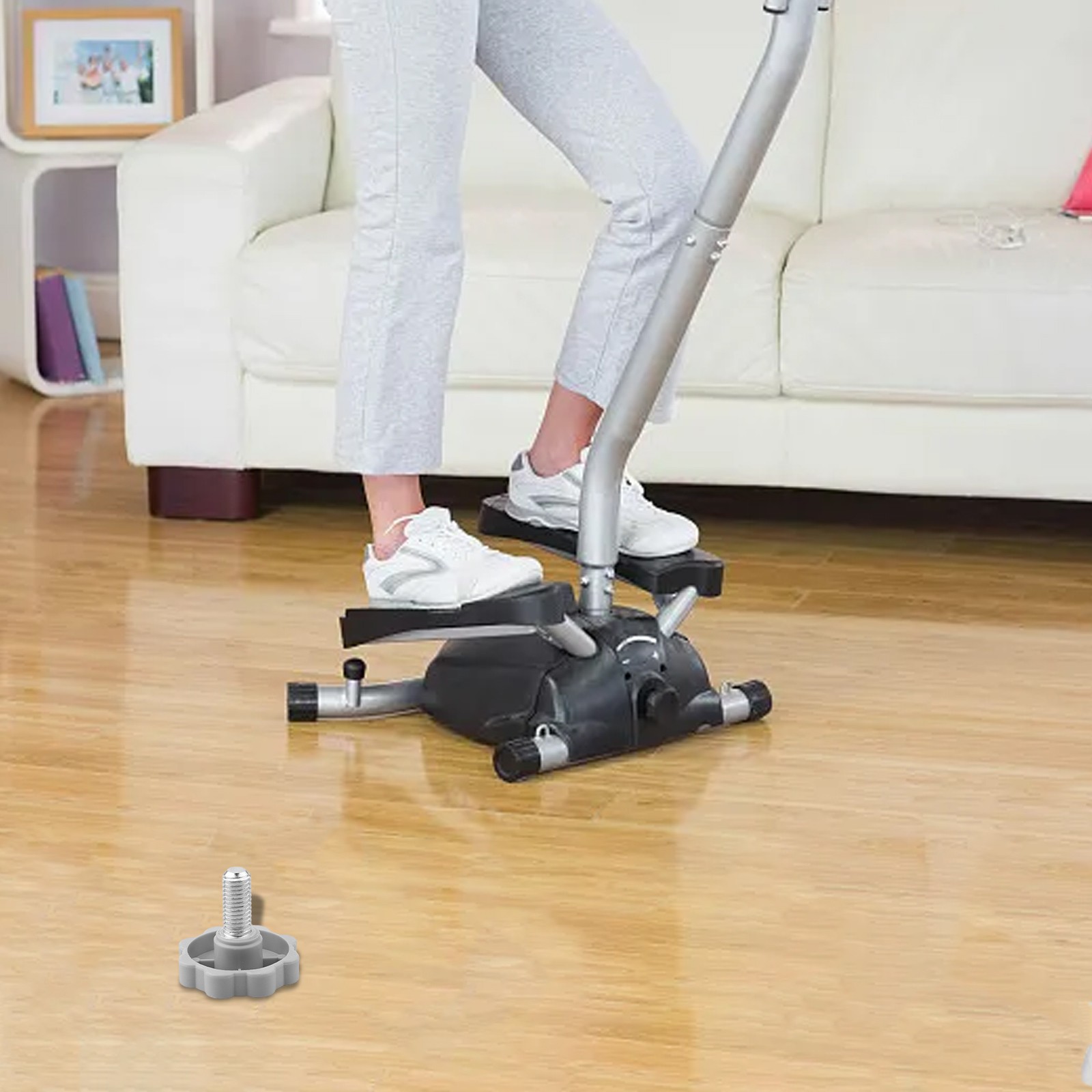 Steppers Machine Anti-slip Easy To Install Gym Hand Tighten Bolts 14mm - Picture 15 of 34
