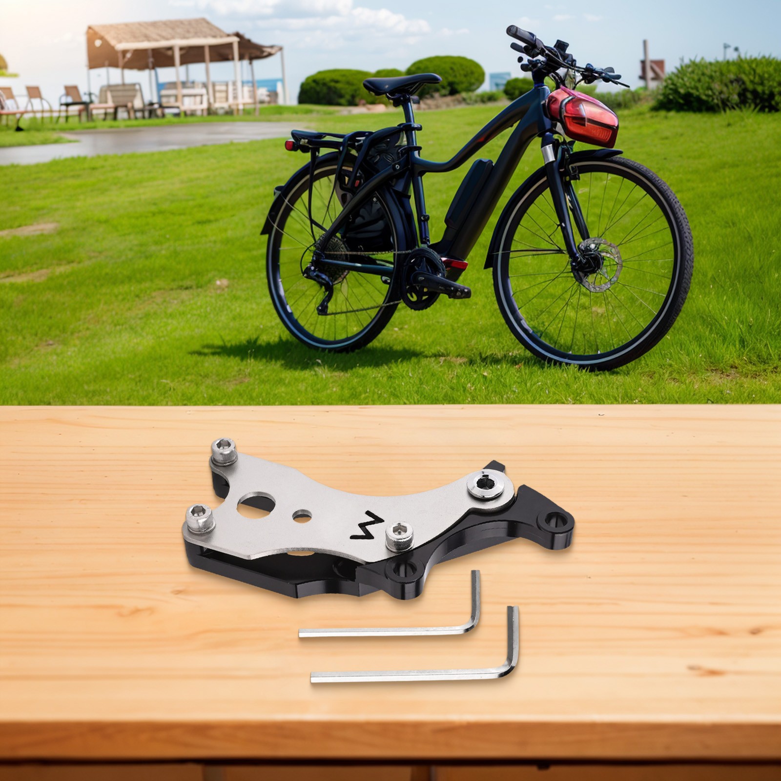 Bicycle disc brake conversion adapter Upgrade your road bike with disc brakes