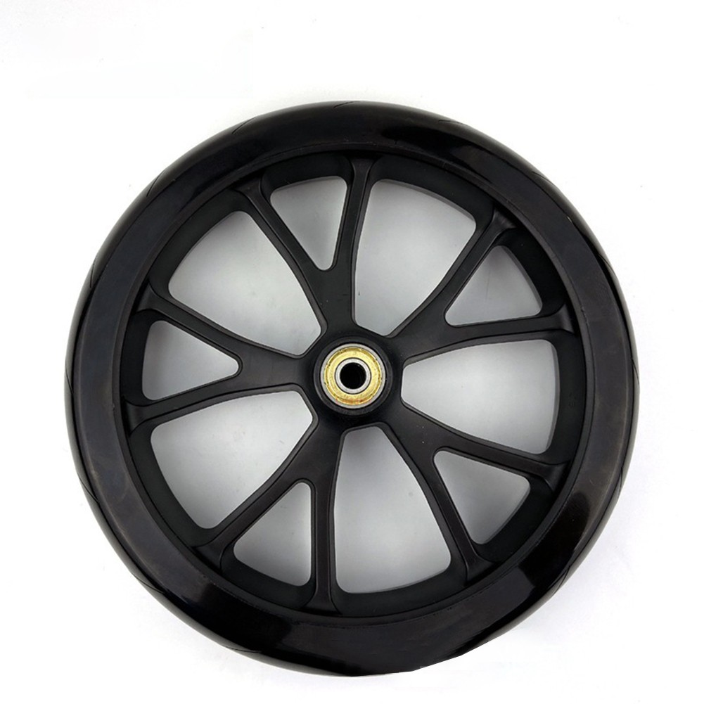 High Speed 8 Inch Scooter PU Wheel with Bearings Kids Kickscooter (5 10 spokes) - Picture 29 of 29