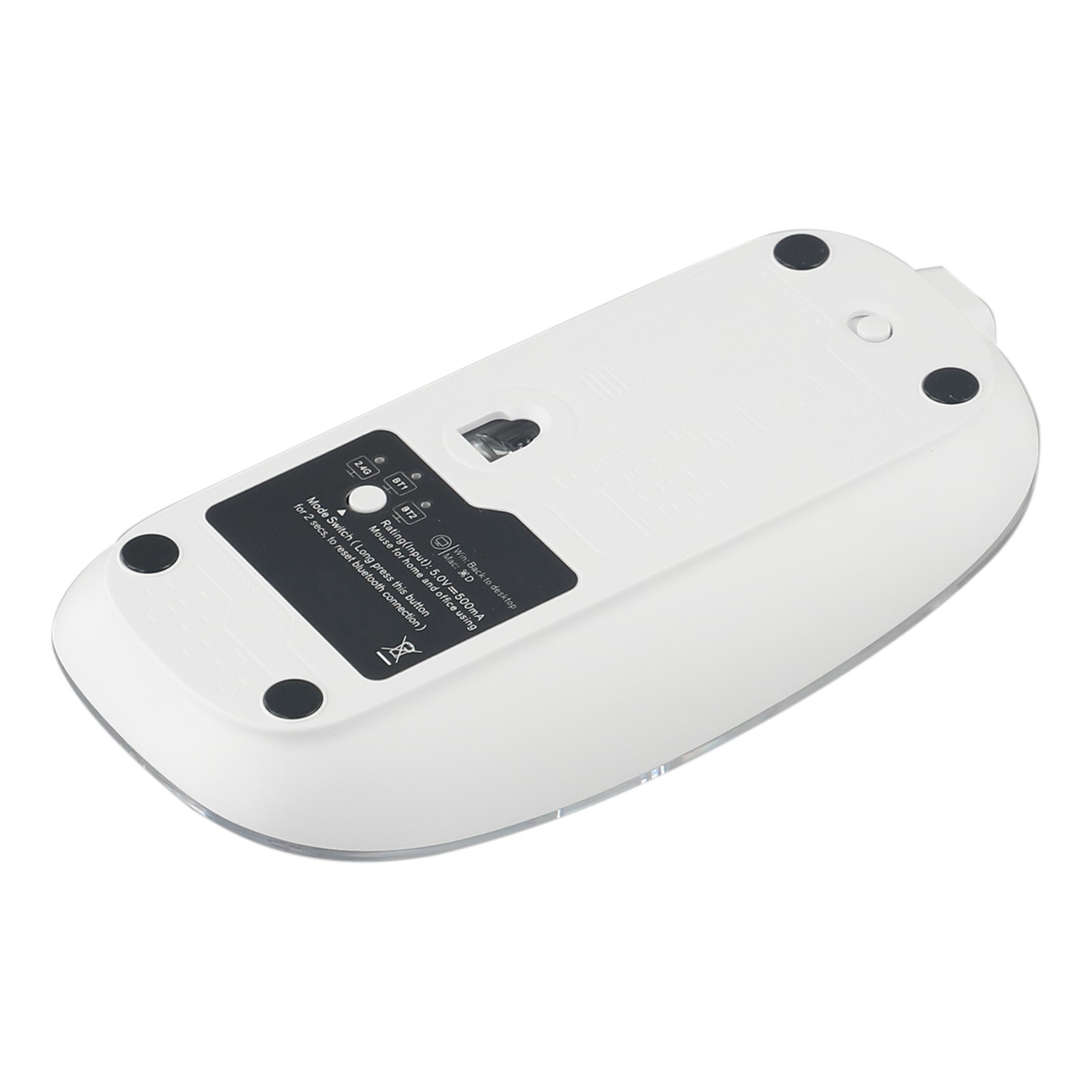 Precision 2400DPI verstellbare USB-Maus mit stilvollem transparentem Design - Bild 27 von 63
