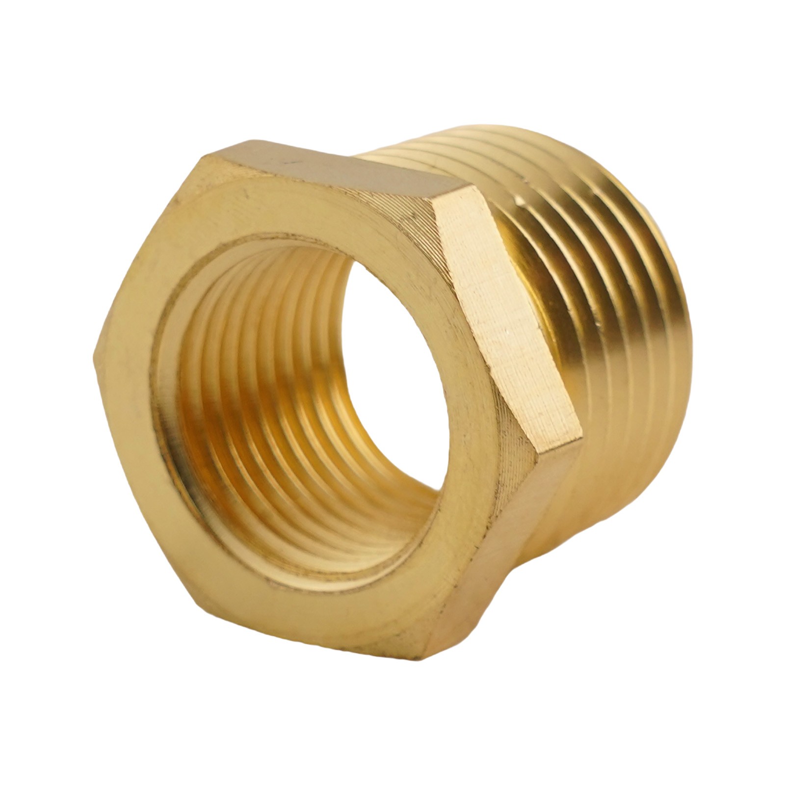 Adaptador de conector de montaje de tubería de latón de metal 1 pieza 18NPT14NPT 38NPT14NPT12NPT38NPT - Imagen 54 de 70