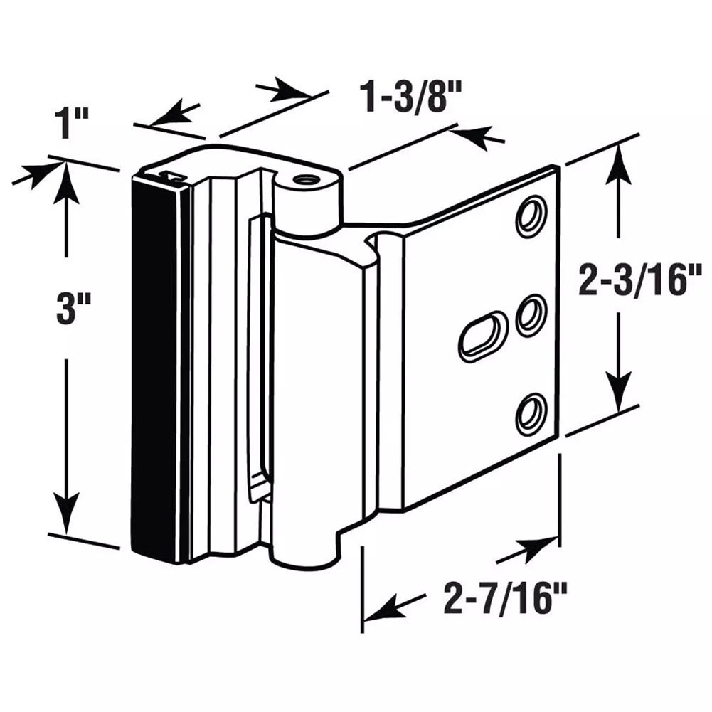 Unbreakable Door Reinforcement Lock Safeguard Your Home Protect Your Family - Picture 18 of 31