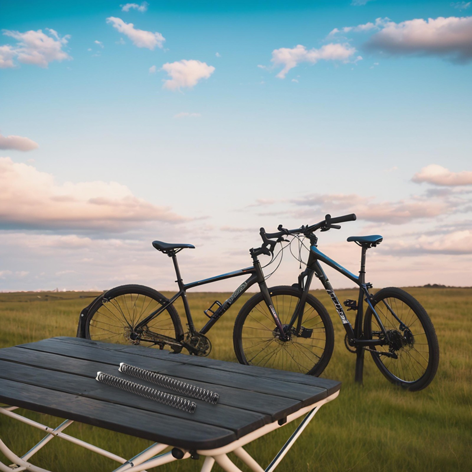 Specifications Bicycle Mountain Bikes Coil Spring Front Fork Long Service Life