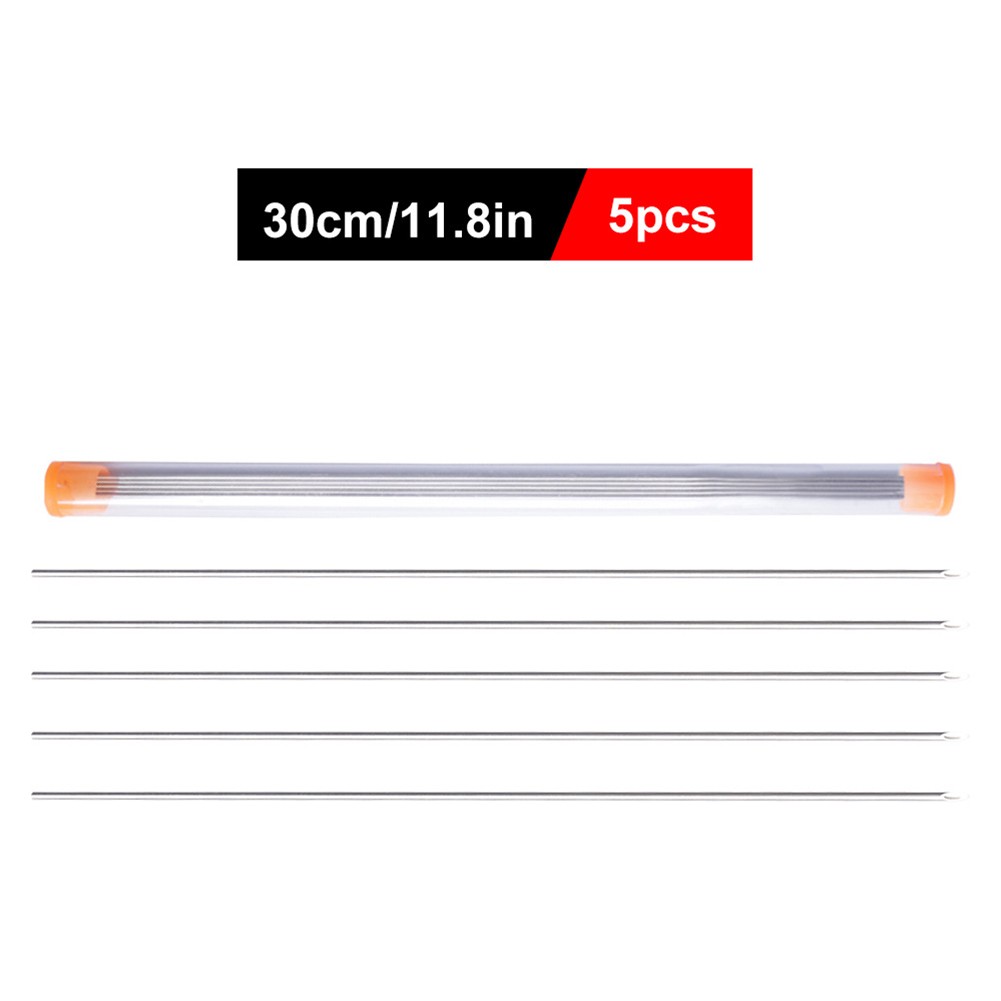 Quick Hook Ago Trapano Attrezzi da Pesca Set 5pz Aghi per Accogliere Lombrichi - Foto 31 di 42