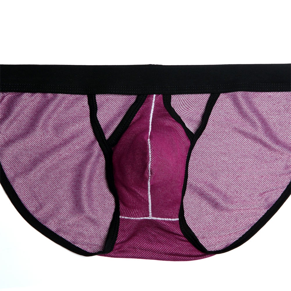 String résille respirant slip sexy homme voir à soldes travers sous vêtement avec po