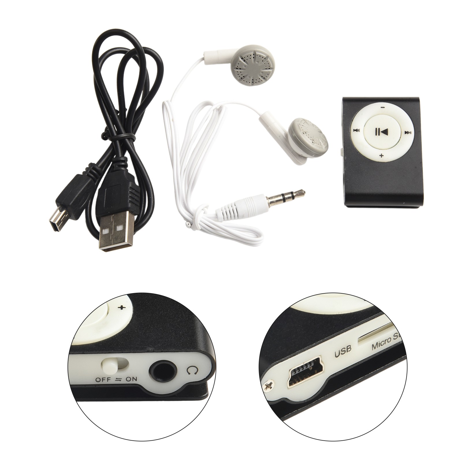Moderner Musikspieler Mit Clip TF -Kartenunterstützung MP3 -Musik Player - Bild 32 von 70