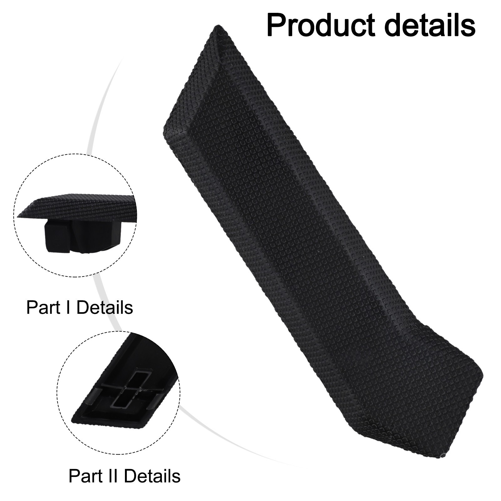 Left Side Step Pad Running Board Step Pad Plastic Material For Ford F-150 15-22 - Picture 8 of 12