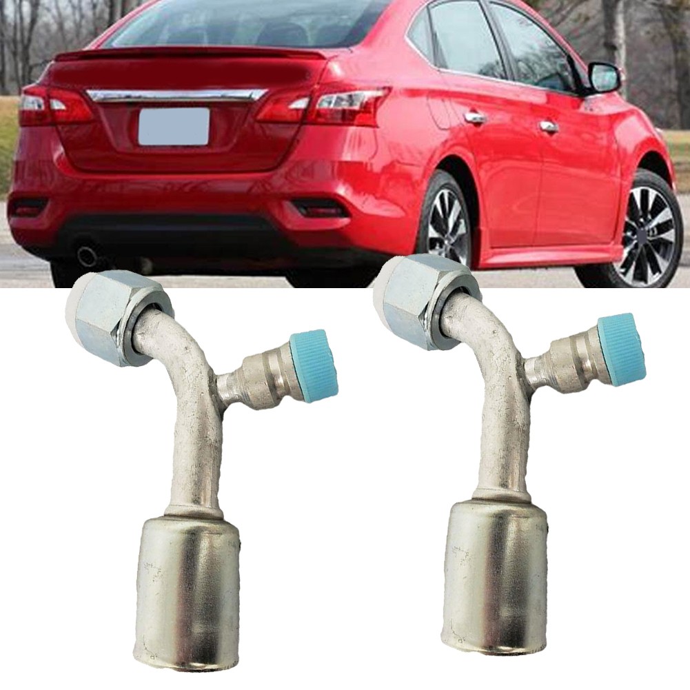 R134a Compatible Aluminum Alloy 90 Degree Air Conditioning Fitings Set