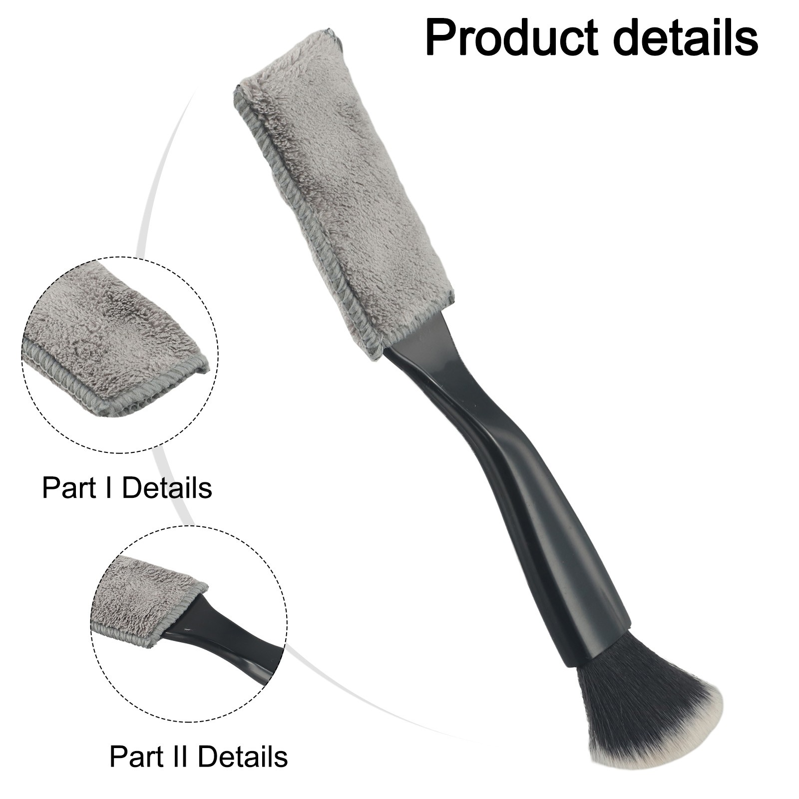 Soft Nylon Bristle Brush for Swift and Effective Car Interior Cleaning - Picture 13 of 36