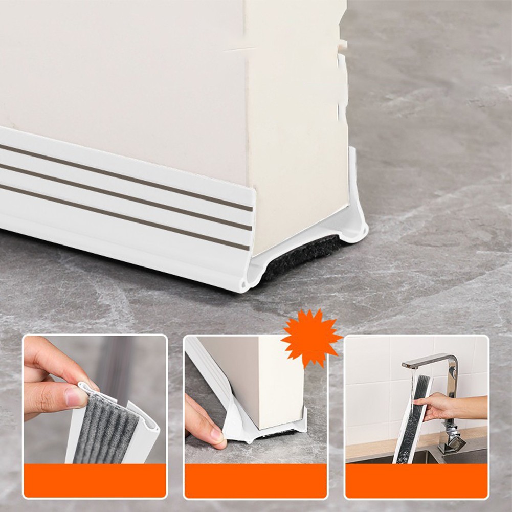 Door Stopper Door Bottom Protector Energy Saving Felt Construction Long-lasting