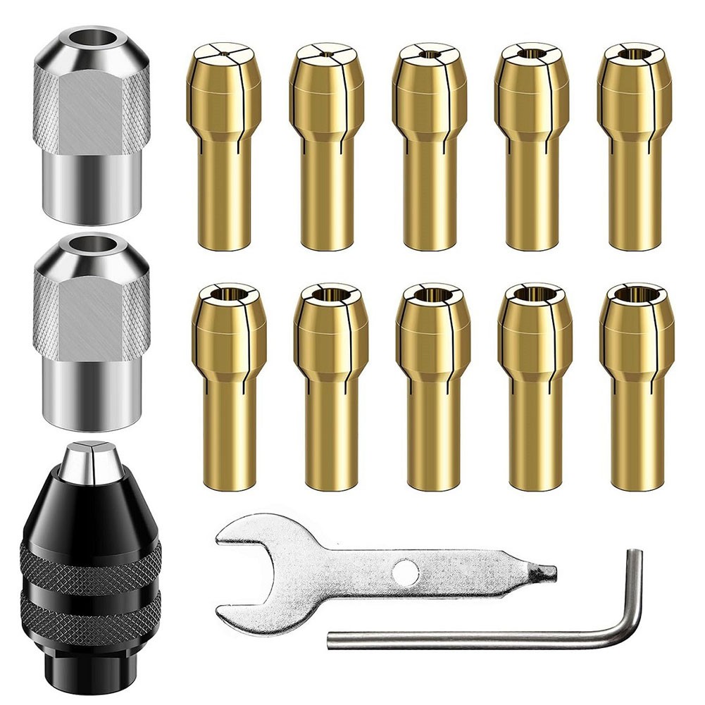 Increased Efficiency Drill Chuck Collet Set M8x0.75mm Drill Chuck DIY Projects