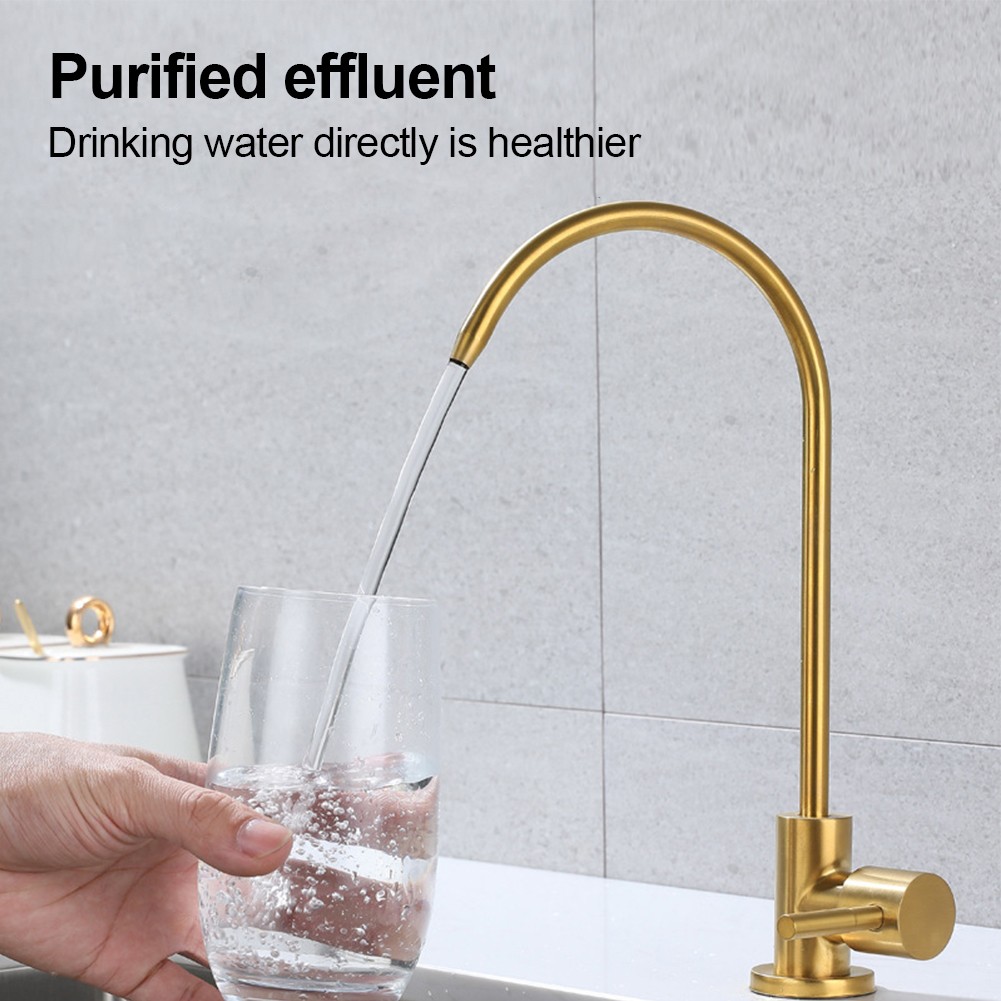 201 Edelstahl Küche Wasseraufbereiter einzelne Kühlung drehbarer Wasserhahn - Bild 13 von 18