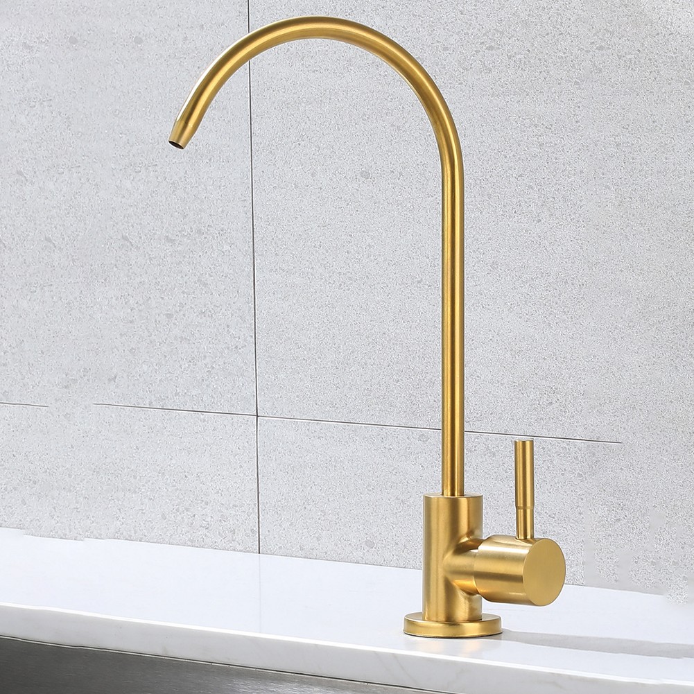 201 Edelstahl Küche Wasseraufbereiter einzelne Kühlung drehbarer Wasserhahn - Bild 11 von 18