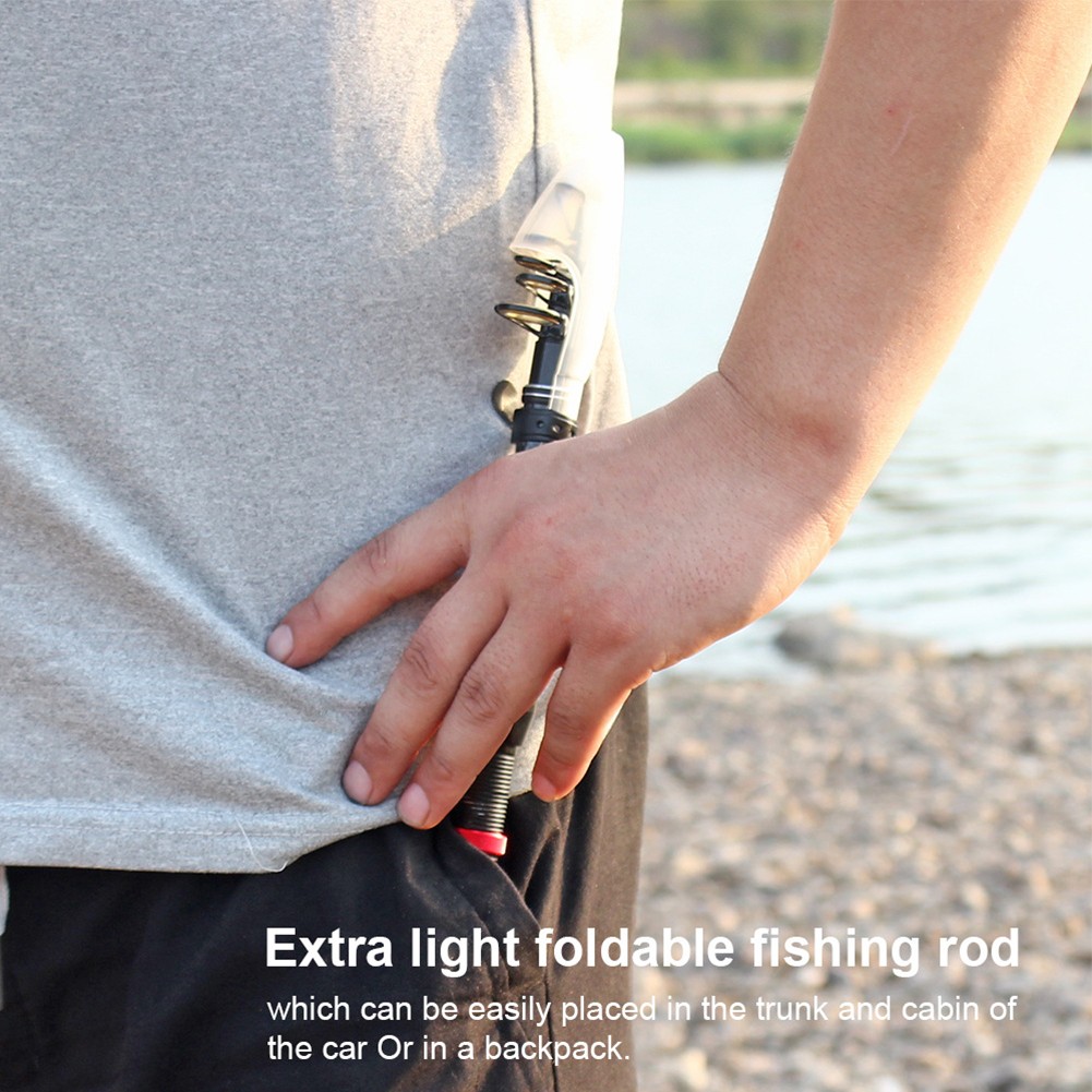 Canne à pêche télescopique à carpe carbone portable poteau filateur de mer p - Photo 27/31