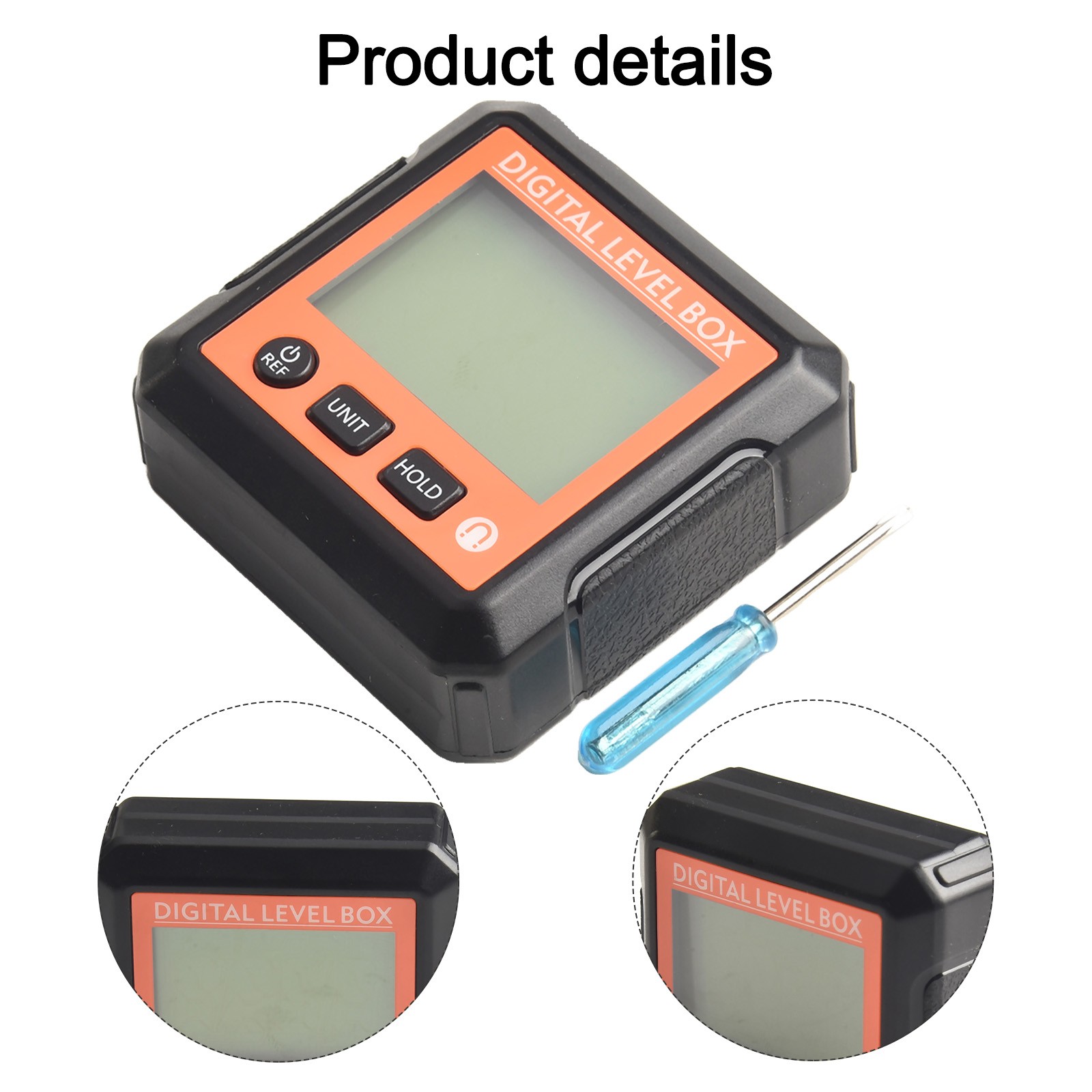 Accurate Measurements for Wood Corner Cutting Digital Level Angle Meter