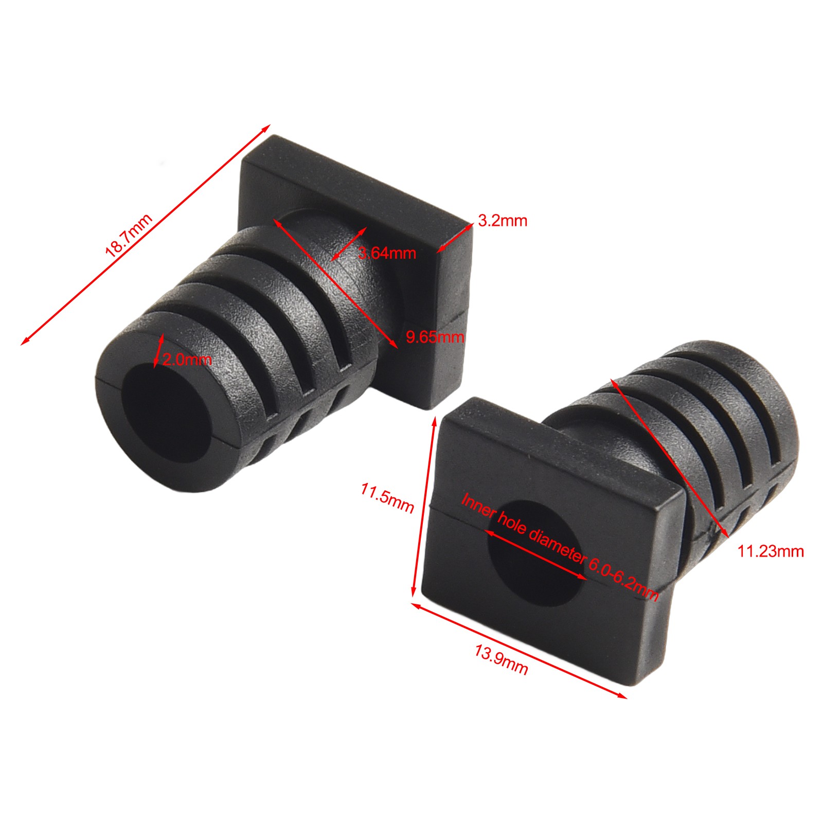 Long lasting PVC Cable Gland Connector Rubber Sheath for Cable Security
