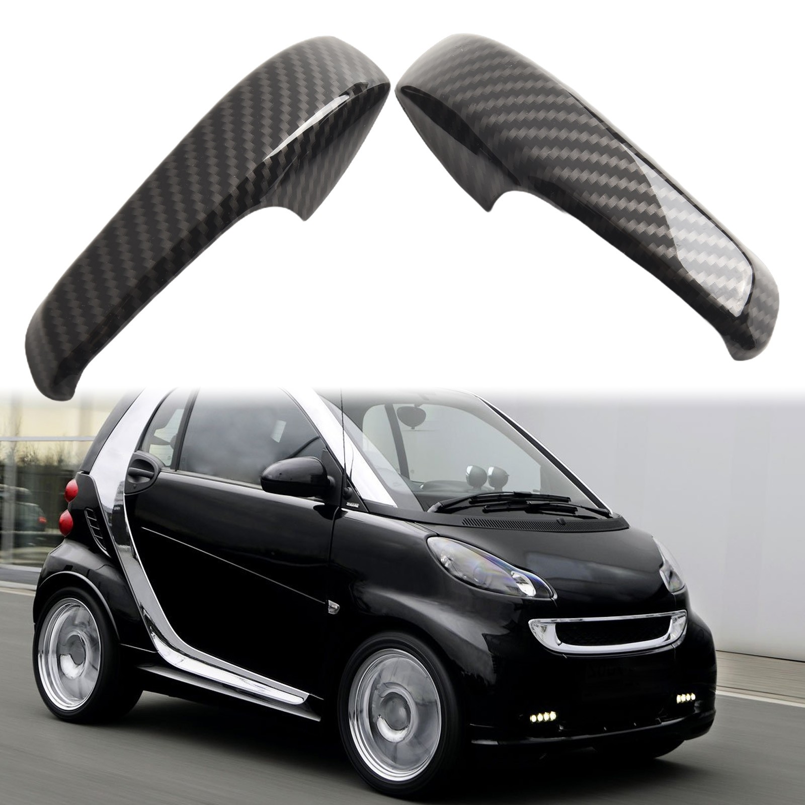 Outside Door Handle Bowl Cover Trim Fit For Smart Fortwo 451 2009-2015