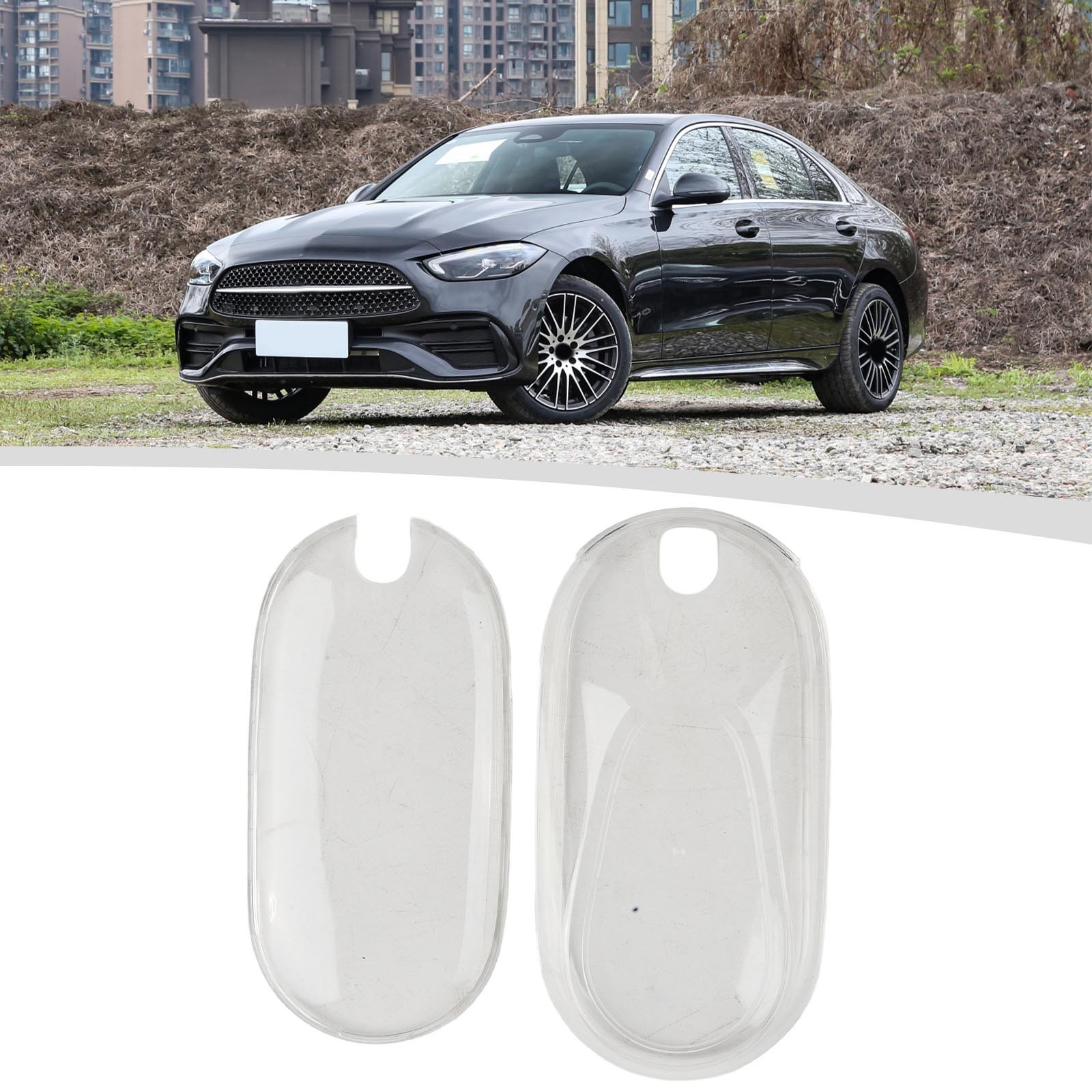 Practical Key Shell Car Key Case Cover 4 Color Car Accessories Holder Shell