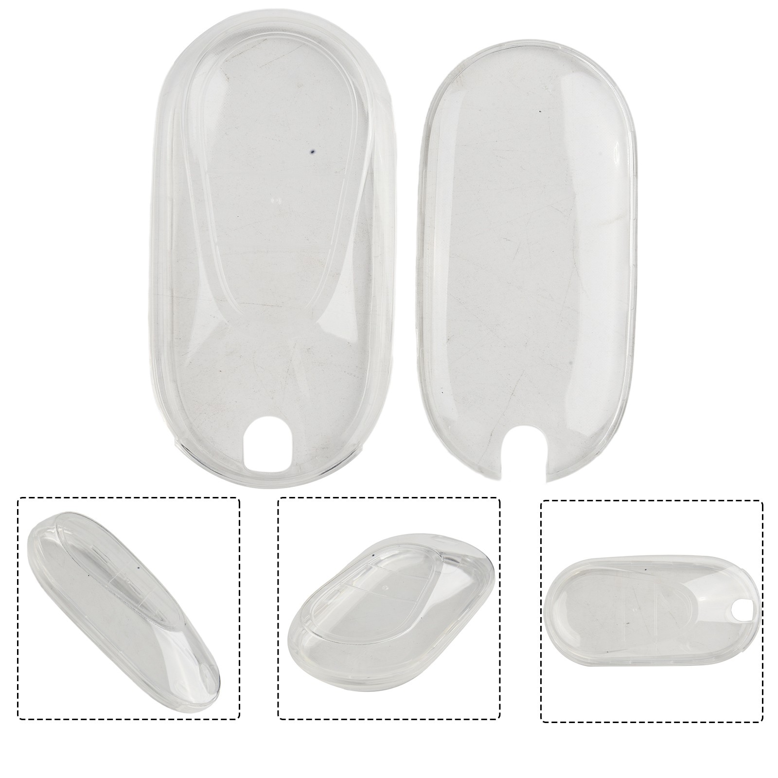 Practical Key Shell Car Key Case Cover 4 Color Car Accessories Holder Shell