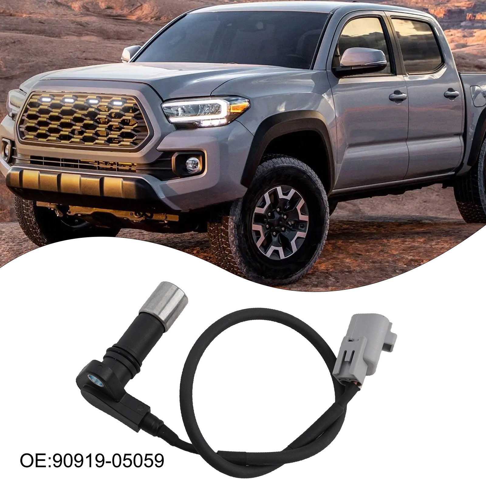 Wear Resistant Engine Crankshaft Position Sensor for Toyota For Tacoma - Picture 1 of 16