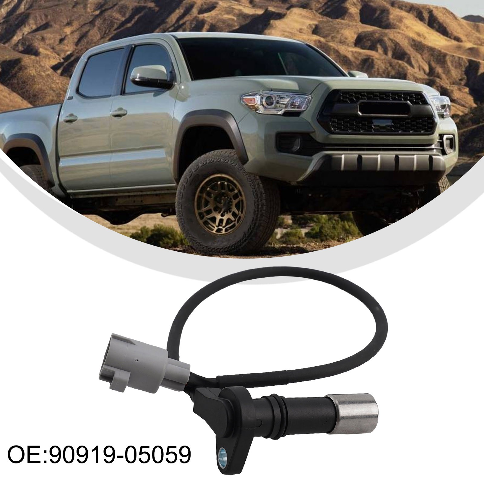 Wear Resistant Engine Crankshaft Position Sensor for Toyota For Tacoma - Picture 8 of 16