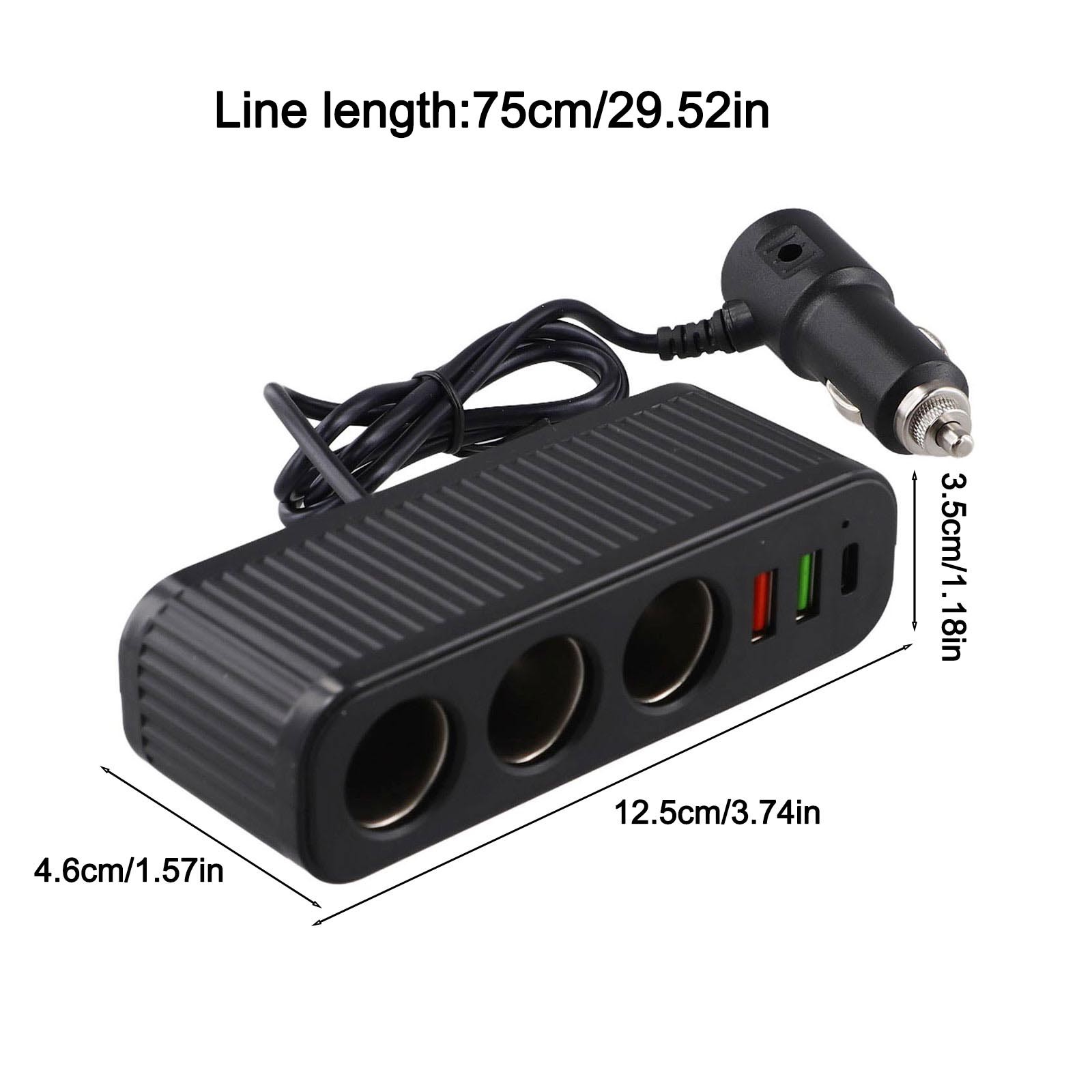 Chargeur Voiture Pratique pour Navigateurs et Appareils 3 en 1 avec PD et Pour Q - Zdjęcie 10 z 12