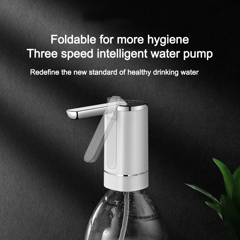 Folding Bottled Water Pump Electric Water Dispenser Single-button Operation - Afbeelding 17 van 25