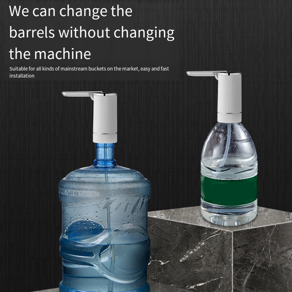 Folding Bottled Water Pump Electric Water Dispenser Single-button Operation - Afbeelding 19 van 25