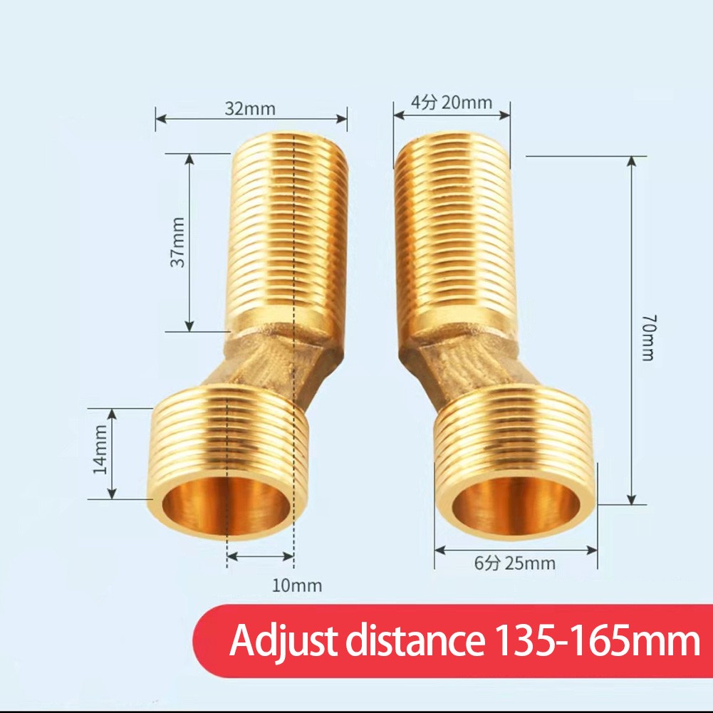 Adjustable Tap Adapter Mounted Angle Valve for Convenient Shower Experience
