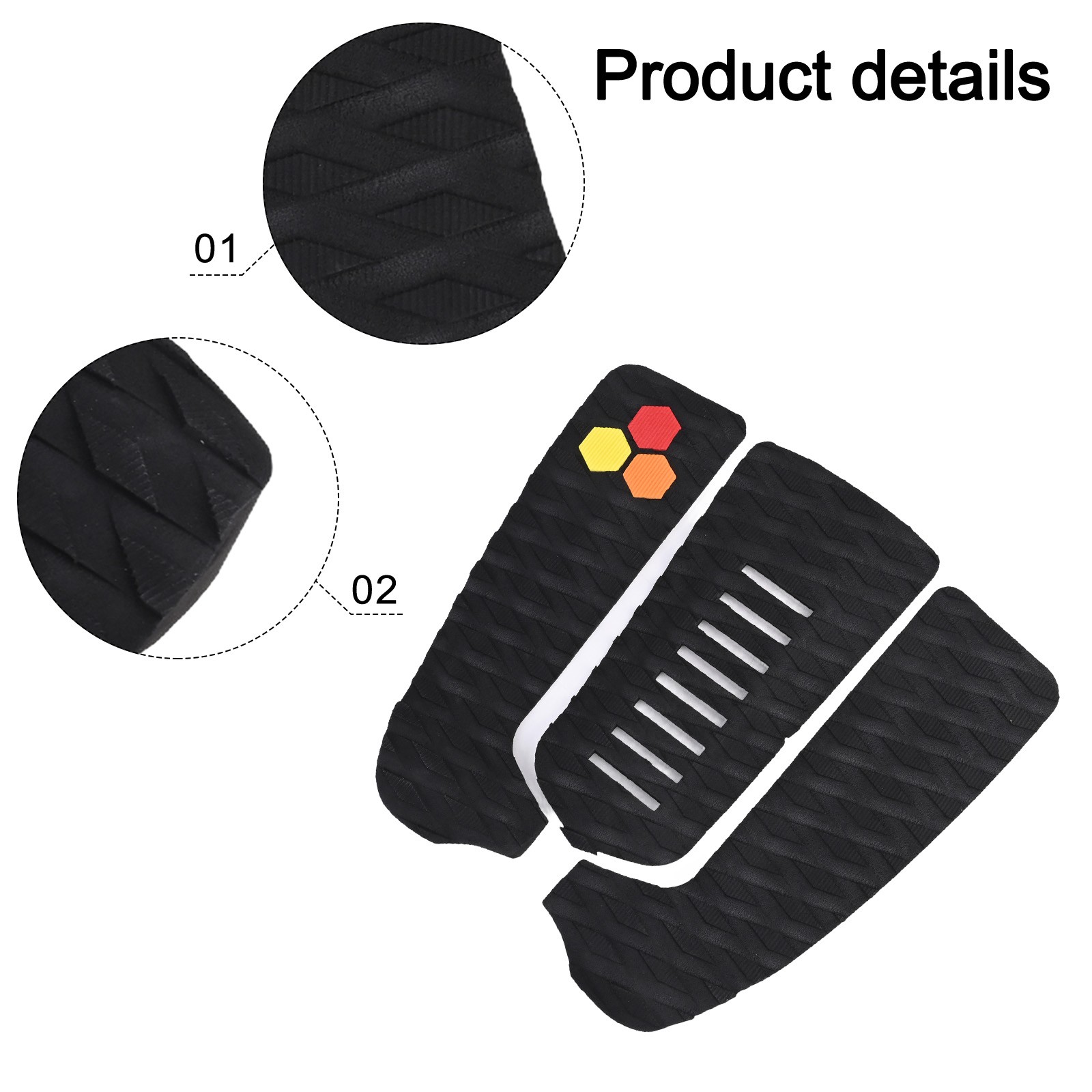 Tavola da surf comoda e leggera tail pad per massime prestazioni - Foto 15 di 36