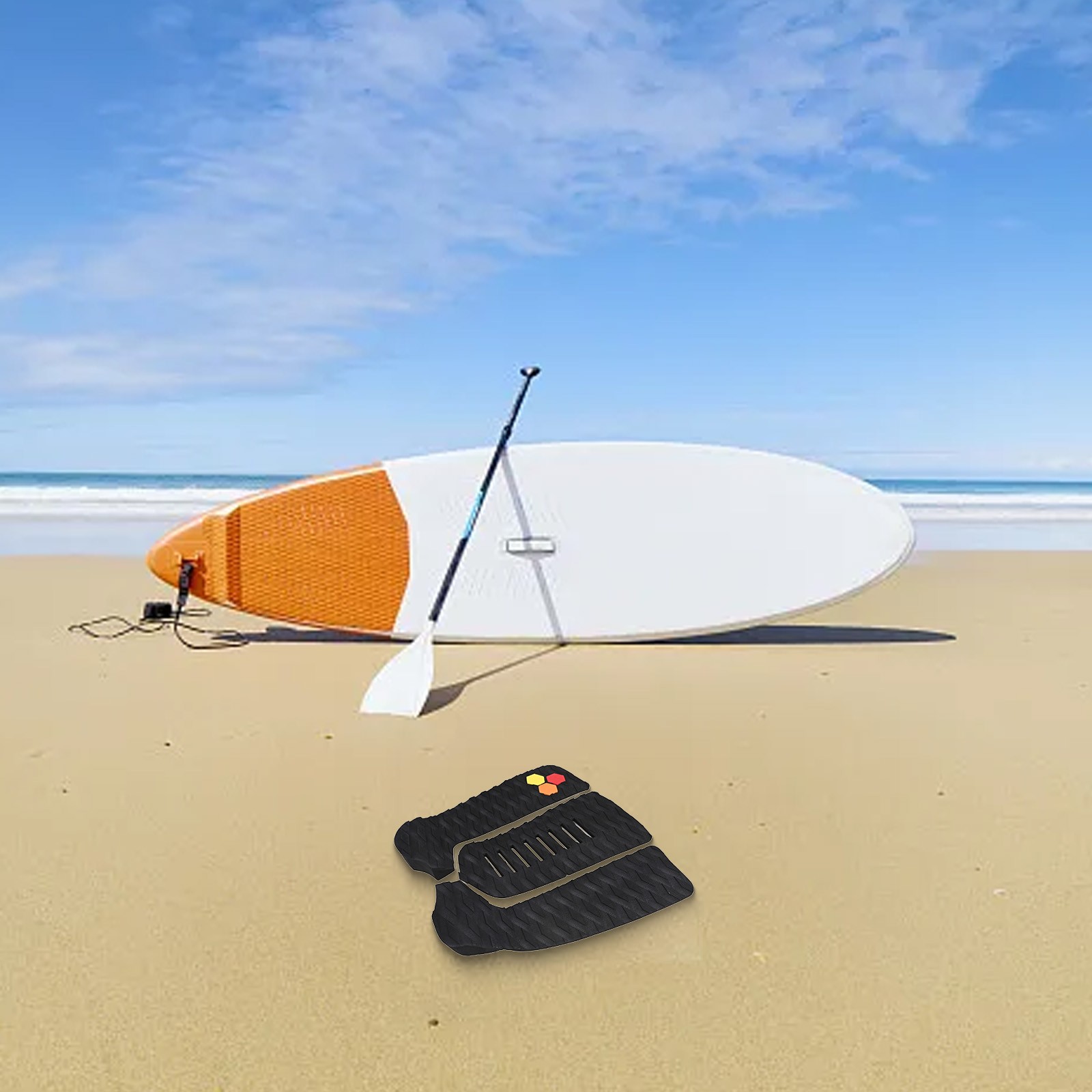 Tavola da surf comoda e leggera tail pad per massime prestazioni - Foto 20 di 36