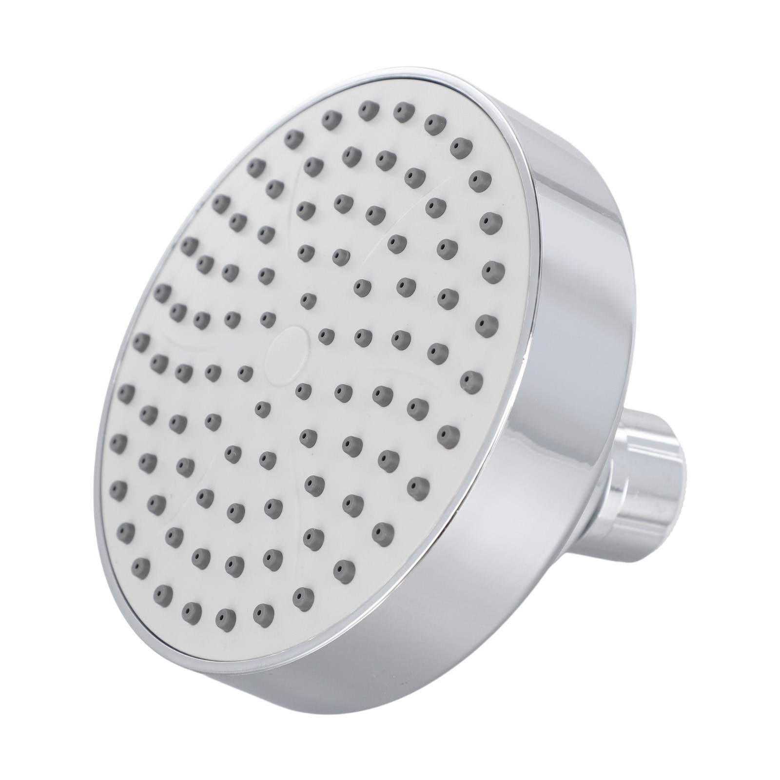 Adjustable 4 Inch High Pressure Shower Head with Removable Water Restrictor