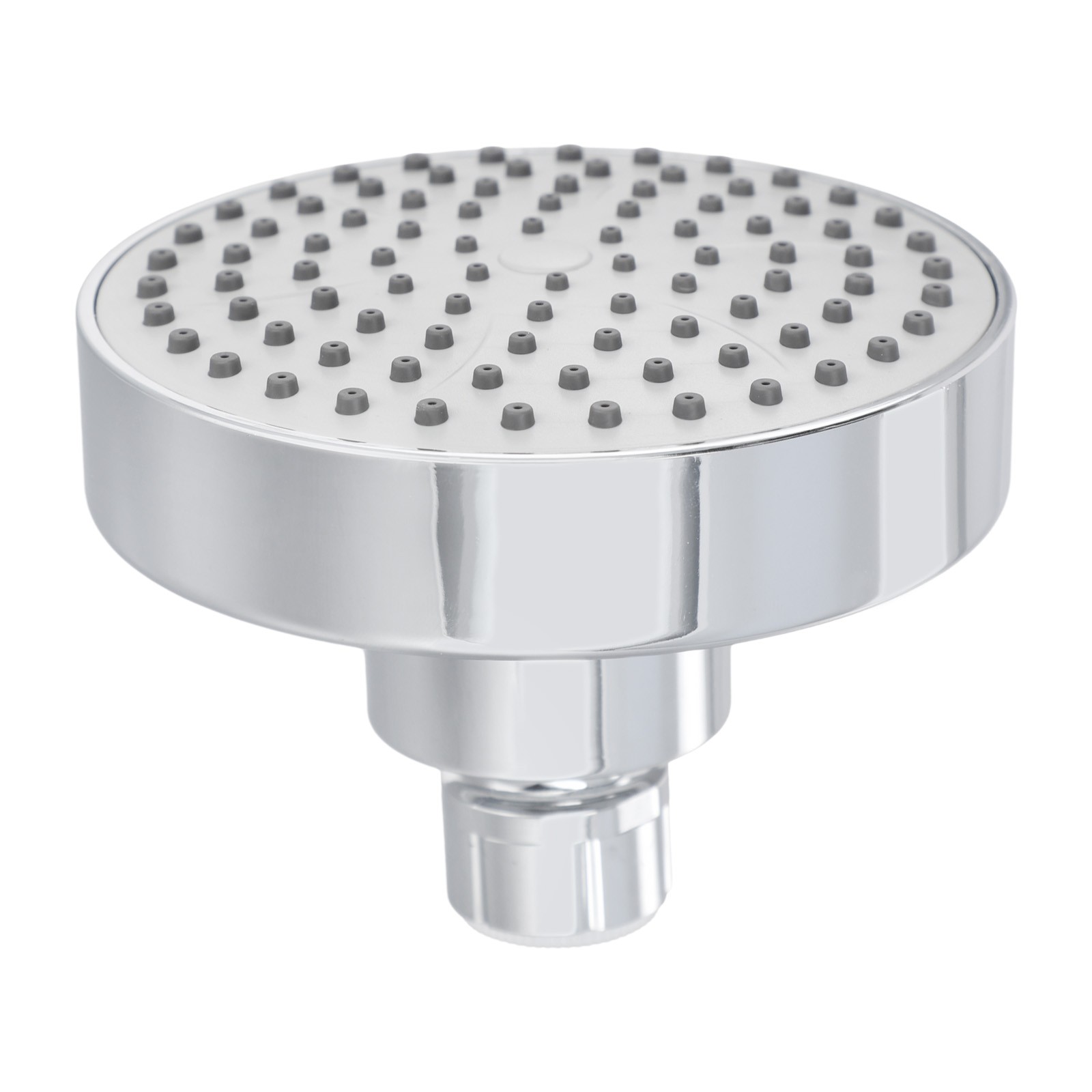 Adjustable 4 Inch High Pressure Shower Head with Removable Water Restrictor