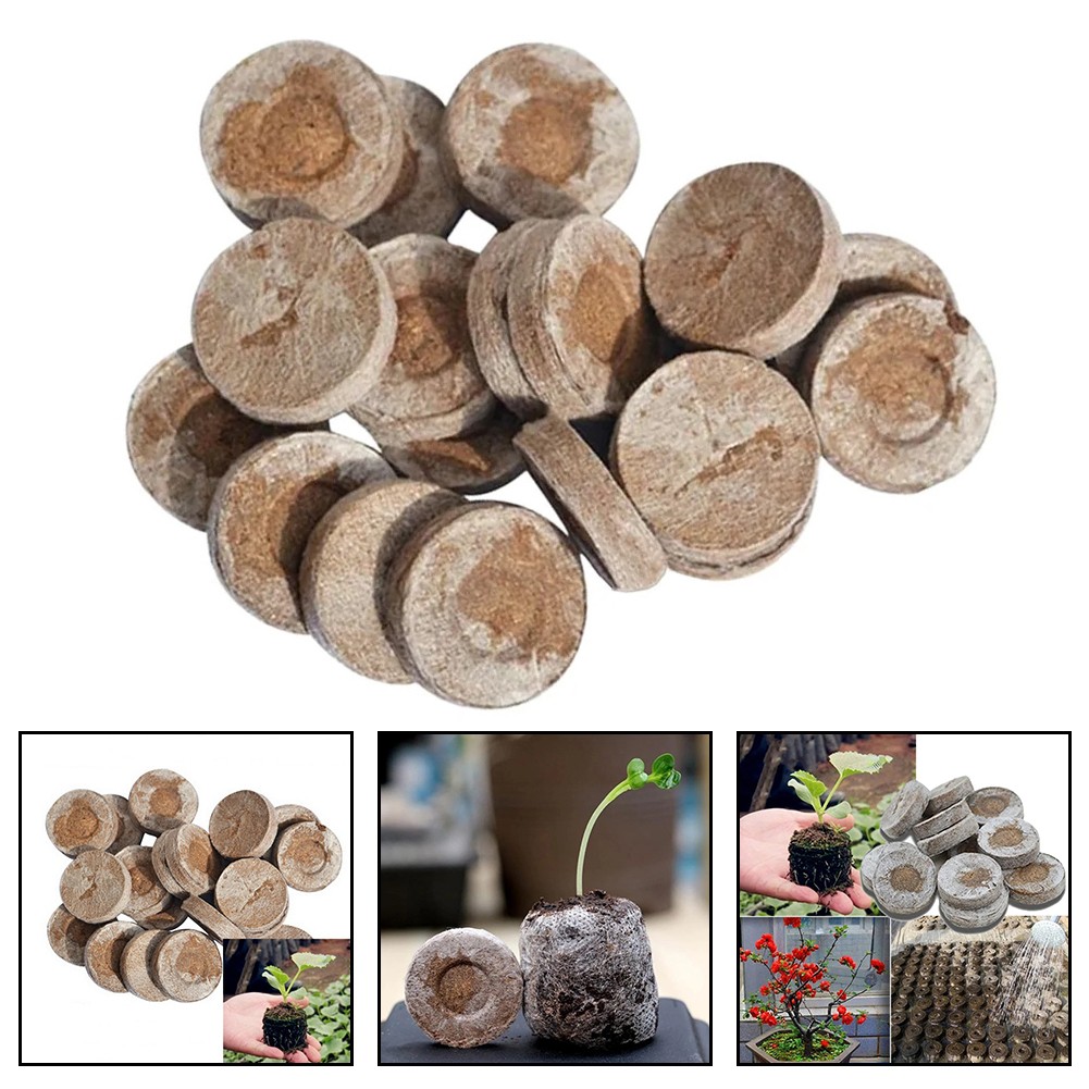 Nutritious Soil Compressed Non-Woven Fabric Coconut Coir Soil Medium Turf Garden