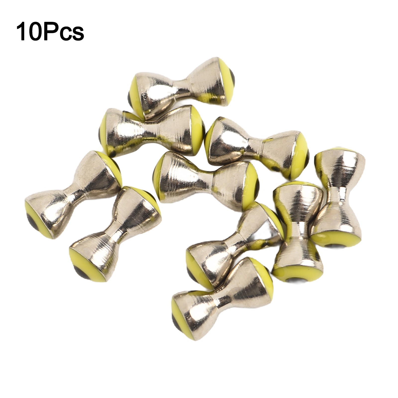 Fly Tying Material in Various Sizes 10pcs Dumbbell Shape Eyes 3 2mm 4 0mm 4 8mm - Picture 38 of 43