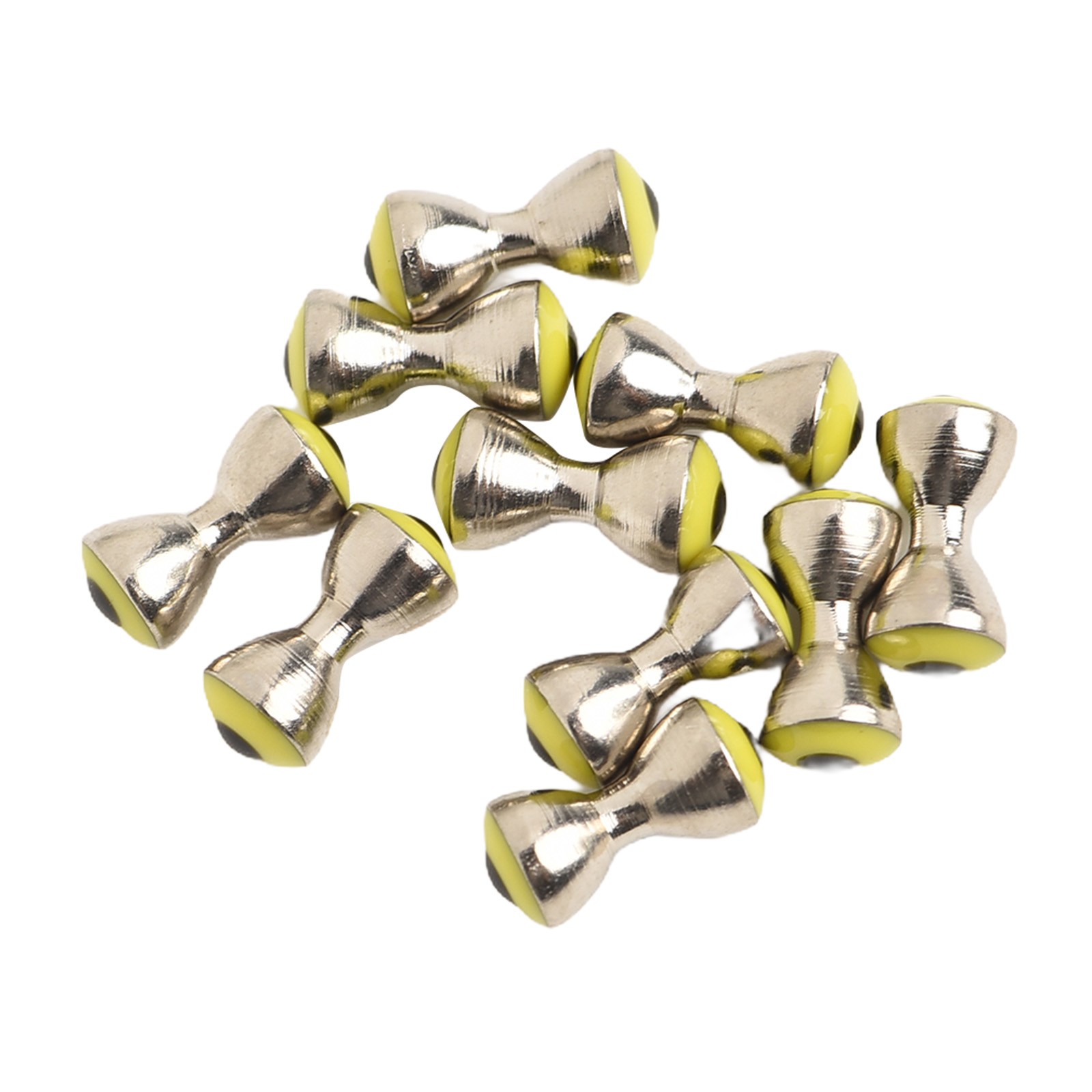 Fly Tying Material in Various Sizes 10pcs Dumbbell Shape Eyes 3 2mm 4 0mm 4 8mm - Picture 36 of 43