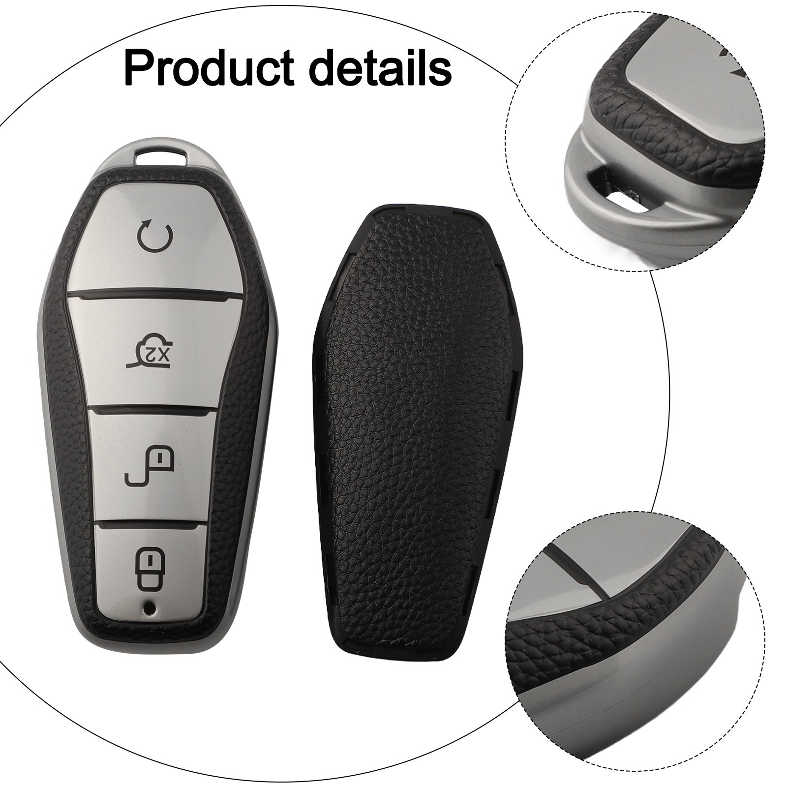 16) Sleek and Car Shell Key Cover for Byd Song Plus Yuan Pro Atto 3 Han - Bild 26 von 70