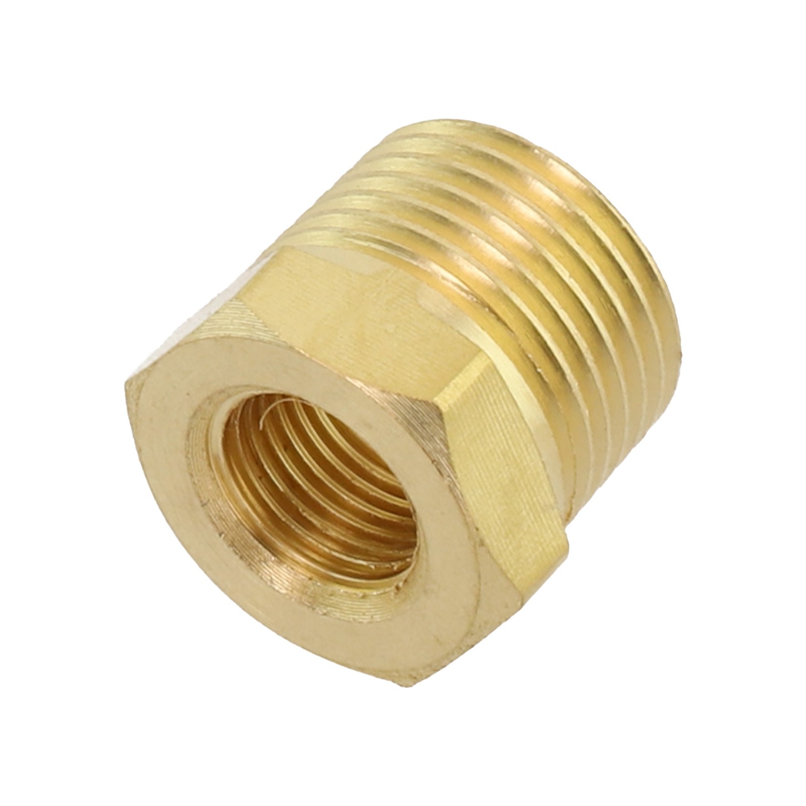 Adaptador de conector de montaje de tubería de latón de metal 1 pieza 18NPT14NPT 38NPT14NPT12NPT38NPT - Imagen 43 de 70