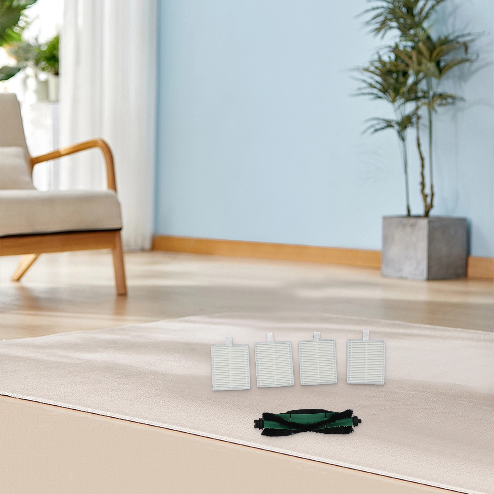 Kit brosse principale et filtre haute performance pour Roomba pour remise aspirateur co