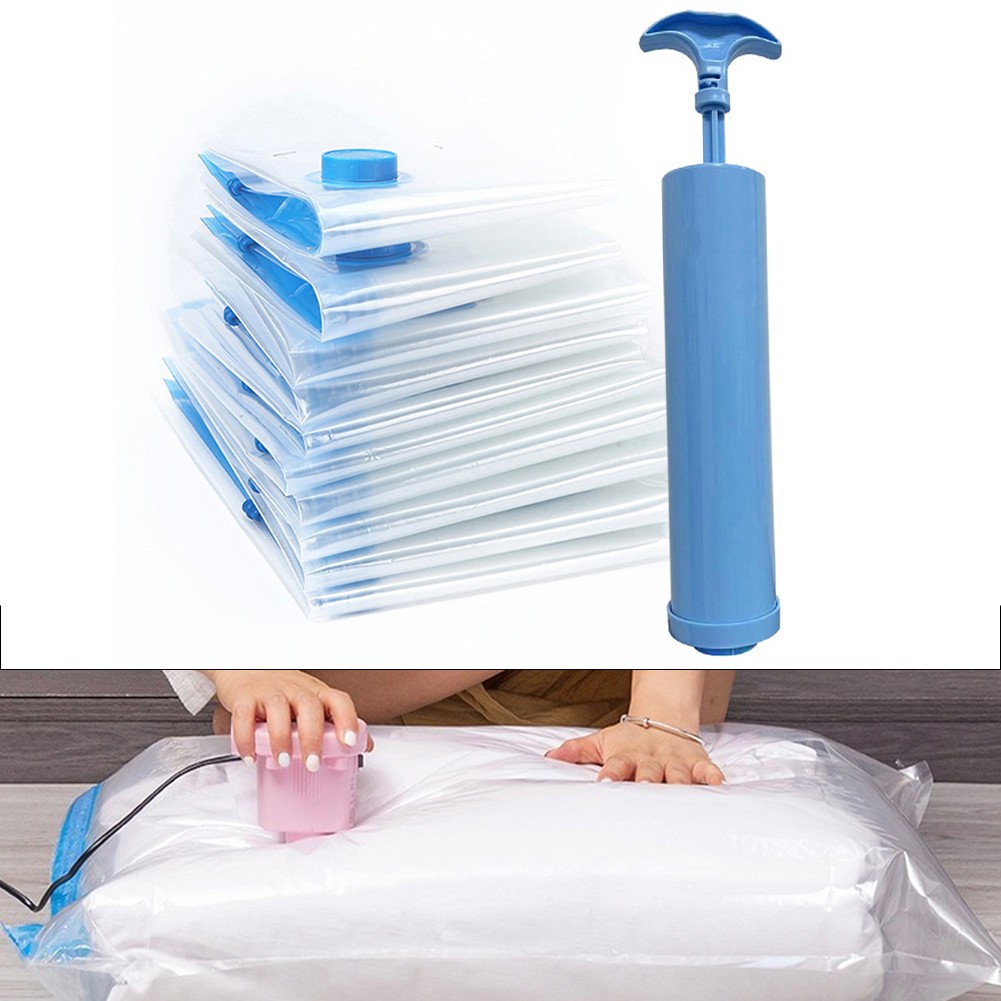 Thickened Vacuum Compression Bag Transparent Large Vacuum Storage Bags PA+PE