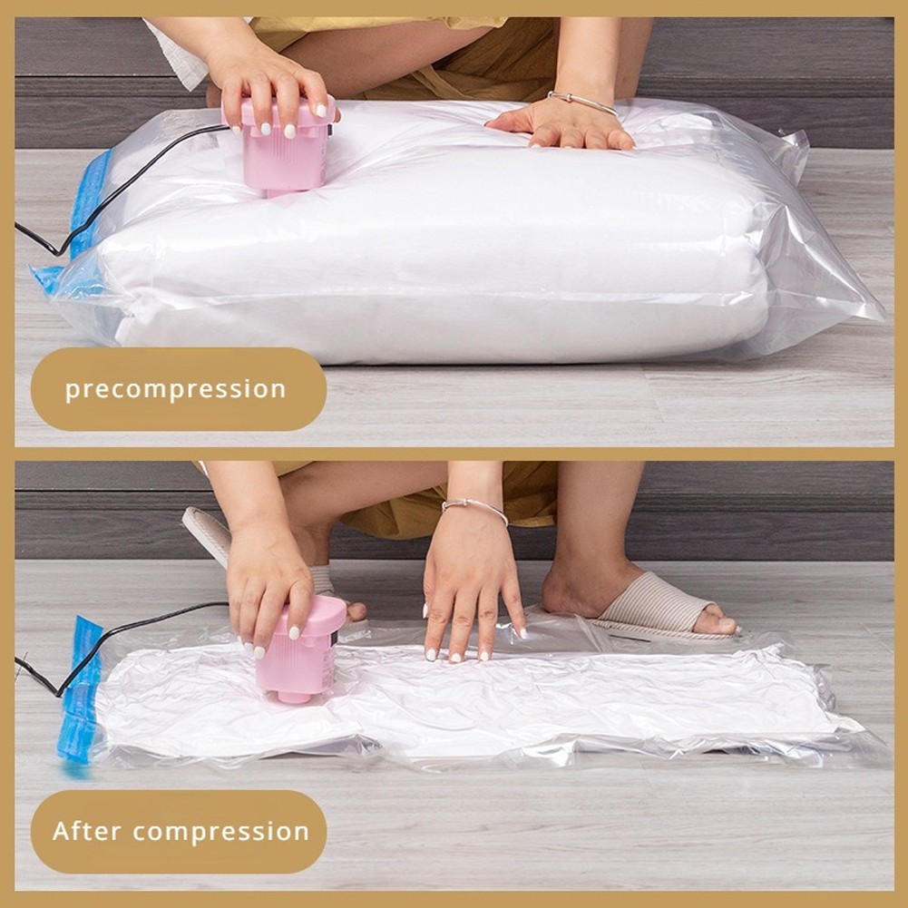 Thickened Vacuum Compression Bag Transparent Large Vacuum Storage Bags PA+PE