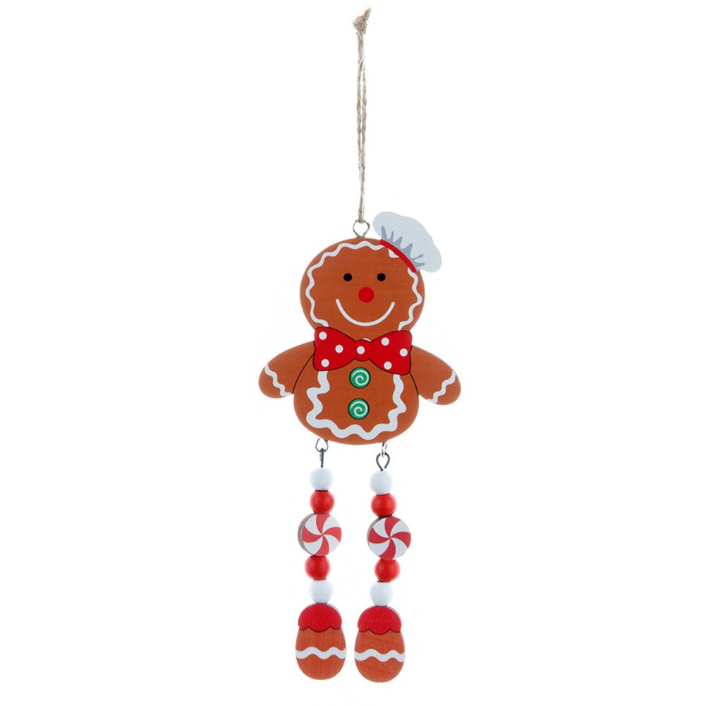 Festliches Holz Mann Türschild perfekt für Weihnachten Motto Feiern - Bild 13 von 15