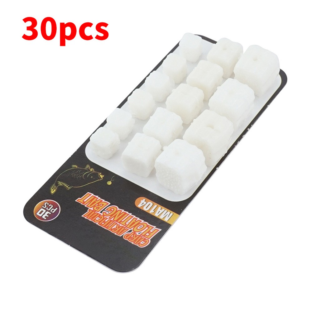 30x Nuove Esche Galleggianti Silicone Pesca alla Carpa Esche Artificiali in Gomm - Foto 34 di 34