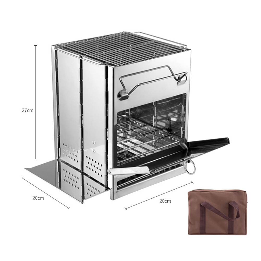 Stainless Steel Barbecue Grill with Detachable Parts for Easy Cleaning - Picture 30 of 30