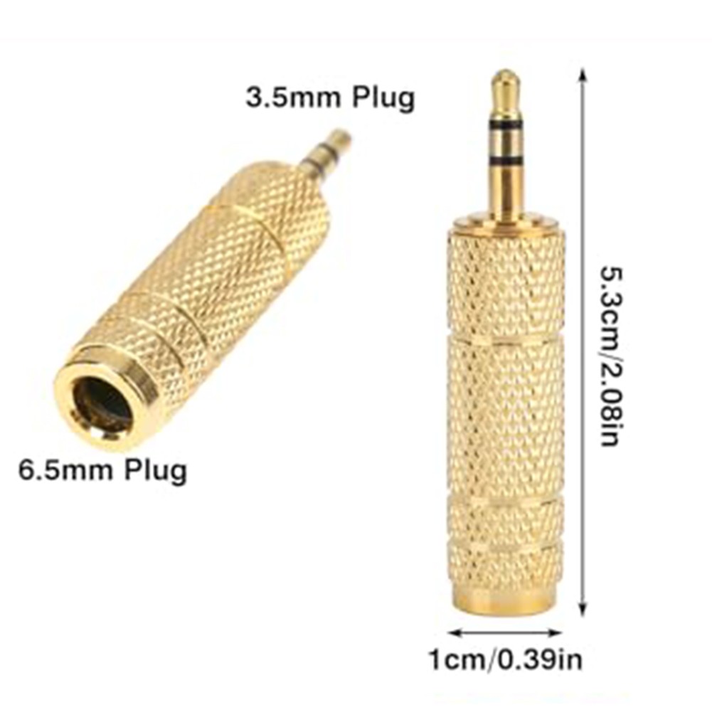 Adaptateur Home Audio Professionnel Audio 6,5mm à 3,5mm Transmission Sonore Clair - Photo 21/26