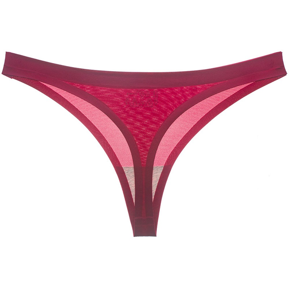 Ice Seide Dessous für Frauen Sexy Tanga Höschen Low Rise und bequeme Passform - Bild 13 von 21