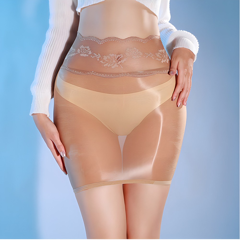 Seien Sie sexy und geheimnisvoll mit diesem transparenten kurzen Rock aus ölig - Bild 25 von 53