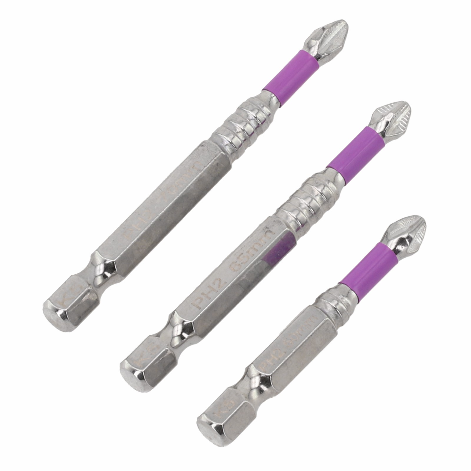 Strong Magnetic Force K5 Non Slip PH2 Magnetic Screwdriver Bit for Sta - Picture 14 of 36