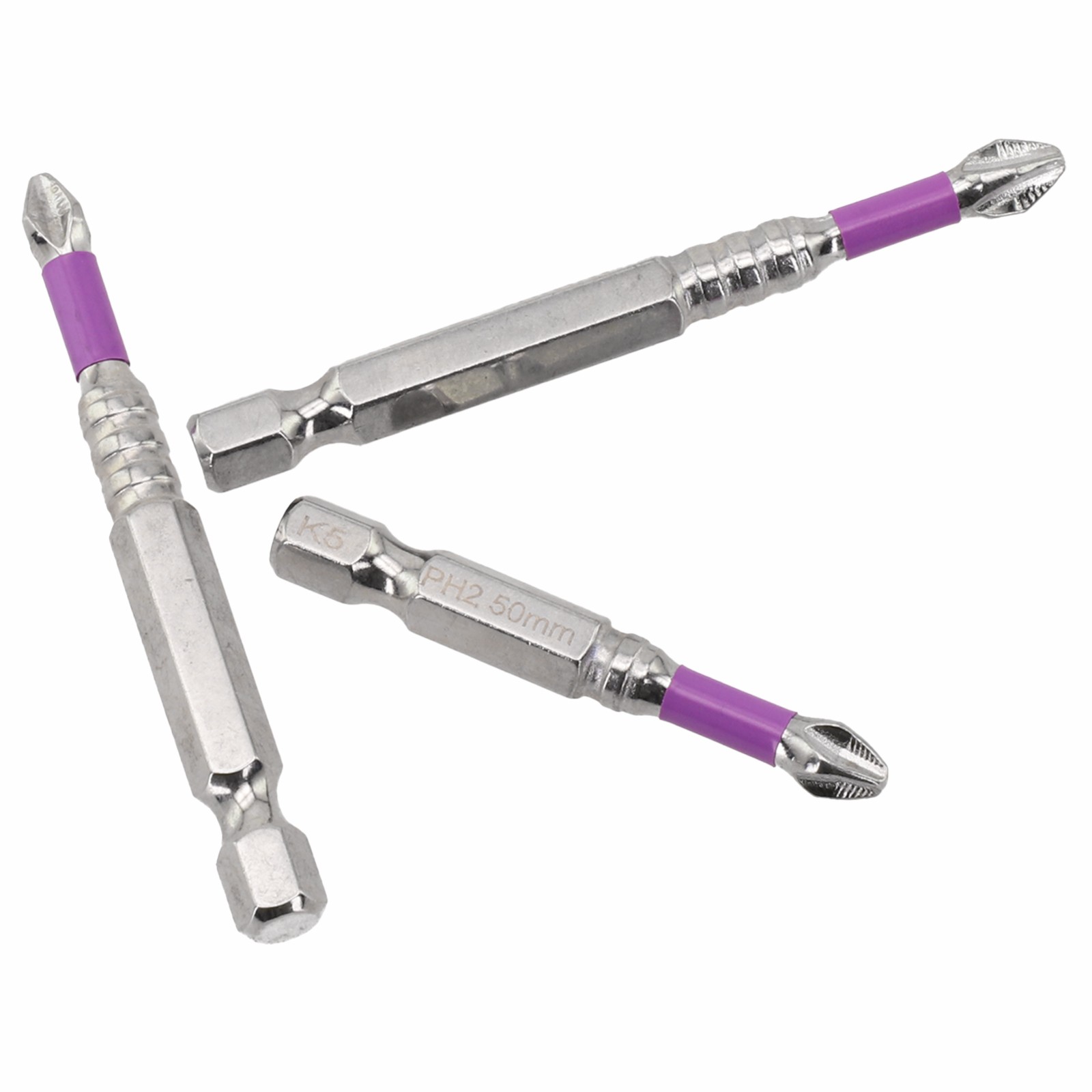 Strong Magnetic Force K5 Non Slip PH2 Magnetic Screwdriver Bit for Sta - Picture 16 of 36